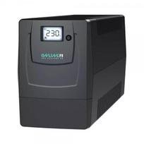 Nepertraukiamo maitinimo šaltinis ONLINE USV-Systeme YUNTO Smile 800 Line-Interactive 0,8 kVA 480 W 2 AC lizdai 9 Ah baterija LCD Tower