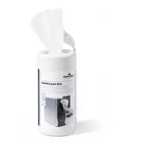 Durable SUPERCLEAN 5708-02 antibakterinės šluostės plastikiniams paviršiams, 100 vnt. su dozatoriaus talpa