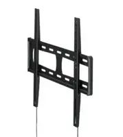 HAGOR BL Fixed 400 - Sieninis laikiklis televizoriui, juodas, 81-116 cm (32-46 inch), VESA 400x400 mm