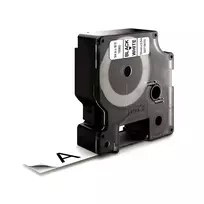 Juostelė etiketėms DYMO D1 Durable Black on White 19 mm
