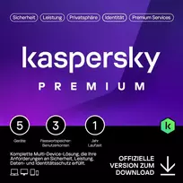 Kaspersky Premium – 5 įrenginiai, 1 metai – ESD parsisiuntimas