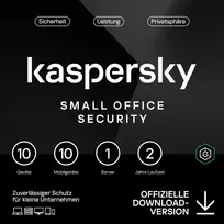 Kaspersky Small Office Security [10 įrenginių - 2 metai] Bazė: 10 kompiuterių + 10 mobiliųjų įrenginių + 1 failų serveris - 2 metai