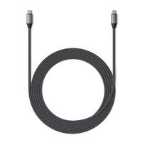 USB C laidas Satechi ST-TCC2MM — 2 m, juodai pilkas, 0.48Gbit/s