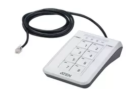 Klaviatūra ATEN PP4.0 Secure KVM nuotolinio prievado pasirinkimo mygtukų blokas RJ-11 plastikinis
