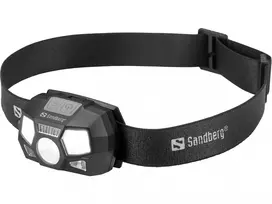 Kaktinė lemputė Sandberg 5in1 Recharge Sensor LED 200 lm Juoda