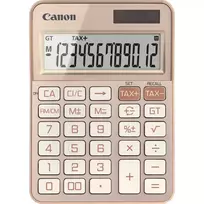 Pagrindinis skaičiuotuvas Canon KS-125KB stalinis 12 skaitmenų rožinis auksas