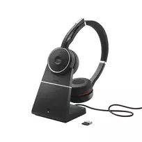 Belaidė ausinė su mikrofonu Jabra EVOLVE 75+ UC