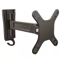 StarTech.com Sieninis monitoriaus laikiklis su pasukimu, 15 kg, 33–68,6 cm (13–27 colių), 75x75 mm, 100x100 mm, juodas