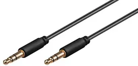 Microconnect AUDLL05 garso laidas, 3,5 mm 3 kontaktų stereo kištukas – kištukas, 0,5 m