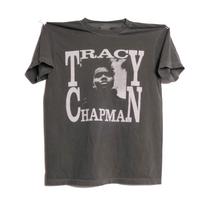 Tracy Chapman Crossroads Tee Singer Songwriter Band Fast Car Single, Matters of the Heart, New Beginning Tour Faded Shirt - Medium 4XL