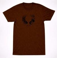 Sigur Rós Boom Abstract Circle Symbol Tee: Minimal Post Rock Aesthetic, Earth Tone (Organic Cotton, Unisex Sizes) 2XL