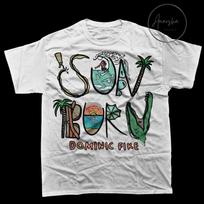 Dominic Fike Sunburn Album T-Shirt - Vintage Graphic Tee L
