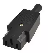 Microconnect C13PLUG maitinimo kištuko adapteris C13 juodas