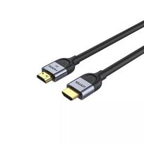 HDMI kabelis UNITEK C11086GY01-2M 2m 48Gbit/s ARC juoda pilka