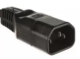 Microconnect C14PLUG maitinimo kištuko adapteris C14 juodas