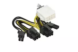 0.05m 8-pin į 2x 6+2-pin GPU laidas G291-281 CBL-PWEX-1040