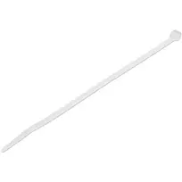 StarTech.com 8 colių (20 cm) kabelių raiščiai – 1/8 colio (4 mm) pločio, 2-1/8 colio (55 mm) ryšulio skersmuo, 50 svarų (22 kg) tempimo stiprumas, nailoniniai savaime užsifiksuojantys užtraukiamieji raiščiai lenktu galu – 94V-2/UL sertifikuoti, 100 vnt. p