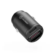 ALOGIC Rapid Power 30W Mini automobilinis įkroviklis USB-C USB-A greitasis įkrovimas