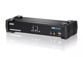 ATEN CS1782A 2 prievadų USB DVI Dual Link KVM jungiklis su garsu ir USB 2.0 šakotuvu (KVM kabeliai įtraukti)