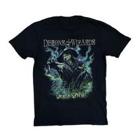 DEMONS & WIZARDS Band Wicked Witch Heavy T Shirt S-5XL Cotton Black BT766 XL