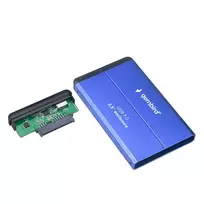 Gembird EE2-U3S-2-B išorinis dėklas 2.5 colio HDD/SSD, USB 3.0, mėlynas