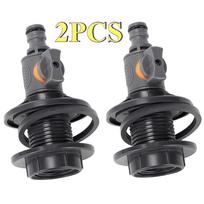 PVC/IBC Water Barrel Adapter Durable Water Tank Adapter with Valve Quick Installation Rainwater Collection Connector Kit