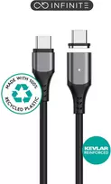 USB kabelis eSTUFF ES604265 1,5 m magnetinis duomenų perdavimui ir įkrovimui