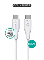 eSTUFF ES604370 USB-C laidas USB 2.0 3 m Baltas