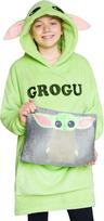 Hoodie cushion fleece 2-in-1 oversized universal yoda green