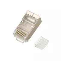 Extralink CAT6 FTP RJ45 Kištukas 8P8C Skaidrus