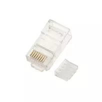 Extralink RJ45 jungtis CAT6 UTP 8P8C skaidri