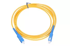 Optinis šviesolaidinis pataikinis kabelis Extralink SC/UPC–SC/UPC vienmodis G.657.A1 simplex 3 mm 5 m