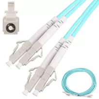Extralink Patchcord LC/UPC-LC/UPC, Daugiarežimis, Dupleksas, 50/125 µm, 3 mm, 2 m