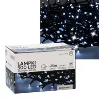 LED juostos rinkinys Extralink 500L šalta balta – 3 m + 25 m vidui ir lauke