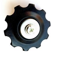 2pcs/set Plastic Bearing MTB Bikes Jockey Wheels Jockey Wheel Bike Rear Derailleur Pully  Road Bike 10T juoda