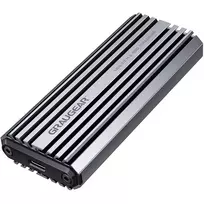 GRAUGEAR G-M201-AC-10G pilkas SSD korpusas M.2 PCIe diskui