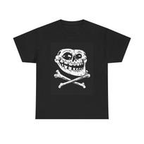 Men's and Women's T-shirts Skull And Bones Creepy XL