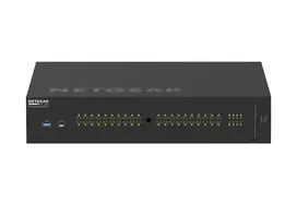 NETGEAR M4250-40G8XF-PoE++ valdomas L2/L3 gigabitinis Ethernet (10/100/1000) jungiklis su PoE++, 2U, juodas