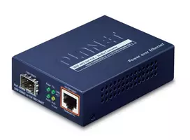 Tinklo medijos keitiklis PLANET GTP-805A 1000Mbit/s, 1000Base-T į 1000Base-X, SFP, PoE biudžetas 30 W