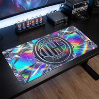 AC Milan Printed Large Mouse Pad, Non Slip Soft Rubber Gaming Desk Mat for Office Laptop Computer Decor 30cmx60cm（11.8x23.6inch）