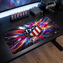 Atletico Madrid Printed Large Mouse Pad, Non Slip Soft Rubber Gaming Desk Mat for Office Laptop Computer Decor 30cmx60cm（11.8x23.6inch）