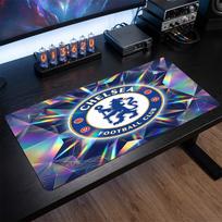 Chelsea FC Printed Large Mouse Pad, Non Slip Soft Rubber Gaming Desk Mat for Office Laptop Computer Decor 30cmx60cm（11.8x23.6inch）