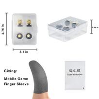Mobile Phone Game Joystick Set Game Control Touch Screen Game Joystick Touch Controller for Android Mobile Tablet Smart Phone auksas