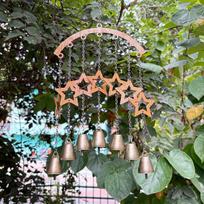 Metal Hanging Wind Chime, Iron Art Craft,Suitable for Outdoor Garden Decoration on Balconies and Courtyards, Outdoor Wind Chime.