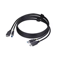 StarTech.com 1,8 m HDMI ir USB 5Gbps KVM kabelis, 4K 60Hz, HDMI 2.0 ir USB kombinuotas kabelis KVM jungikliams