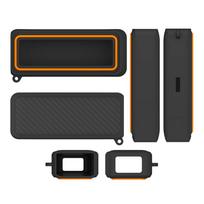 Full-Body Shockproof Cover for Anker Prime 26K 300W Power Bank Battery Pack Protective Cover Silicone with Scratch Protection oranžinė