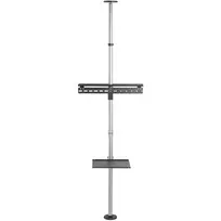 TV stovas Techly ICA-TR32 nuo grindų iki lubų, 177.8 cm (70 colių), sidabrinis