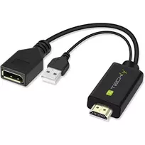 Vaizdo signalo keitiklis Techly ICOC HDMI-DP12A 4096x2160 30Hz
