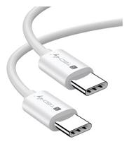 USB4 Gen 3x2 laidas Techly ICOC-MU4-40G240W1 1 m USB-C baltas