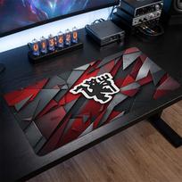 Manchester United Printed Large Mouse Pad, Non Slip Soft Rubber Gaming Desk Mat for Office Laptop Computer Decor 30cmx60cm（11.8x23.6inch）
